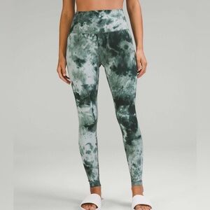 Lululemon Leggings Diamond Dye